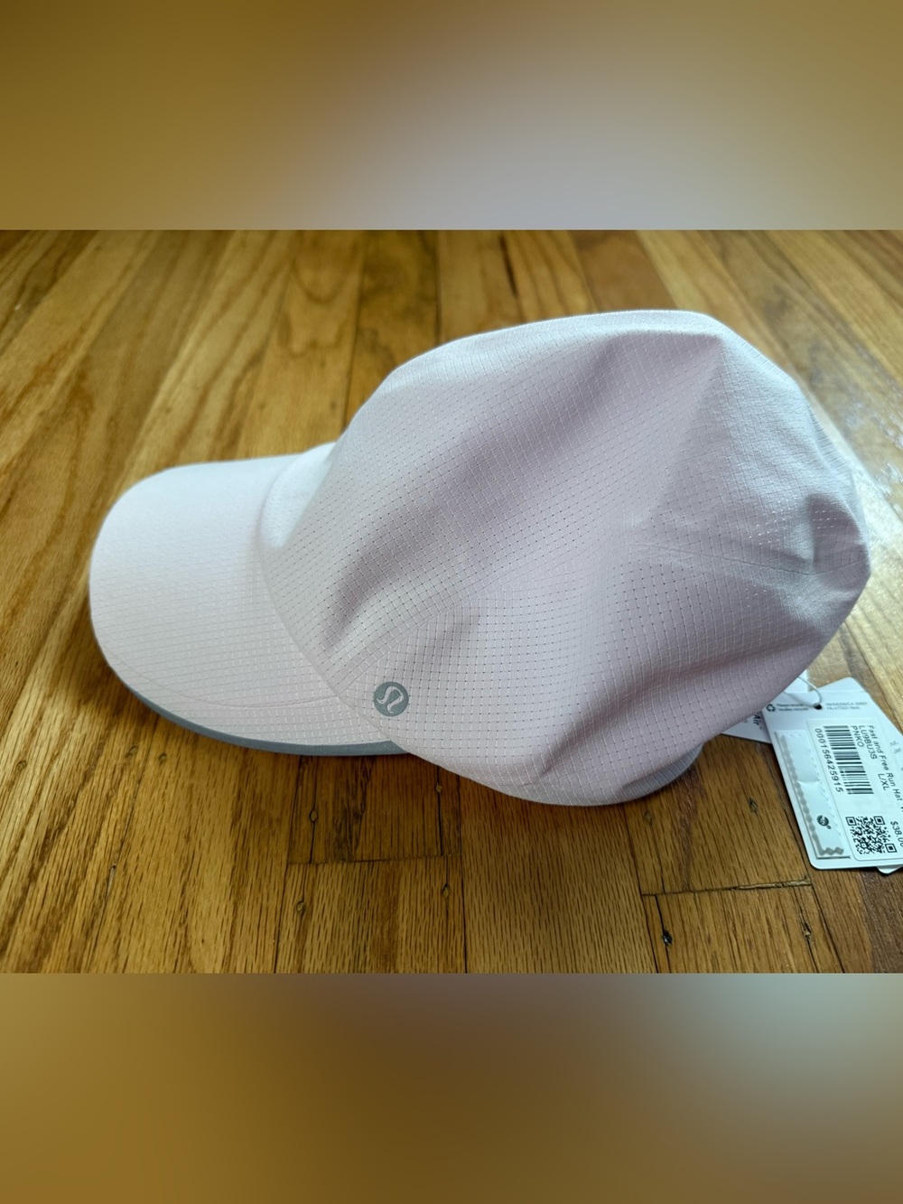 New With Tags Lululemon Light Pink Fast & Free Run Hat WovenAir